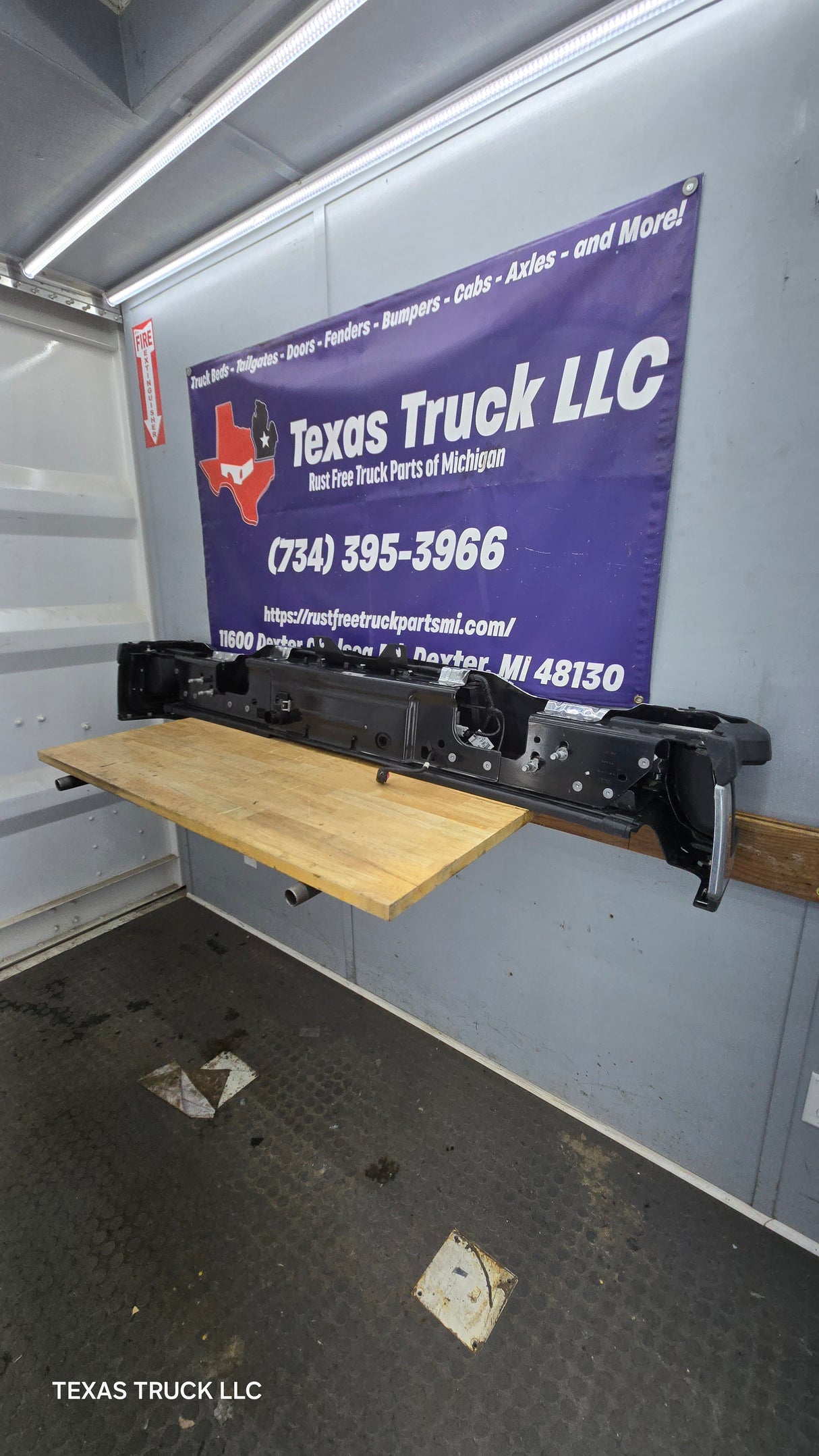 2023-2025 Ford Super Duty Rear Bumper F250 F350 F450 F550 - Chrome