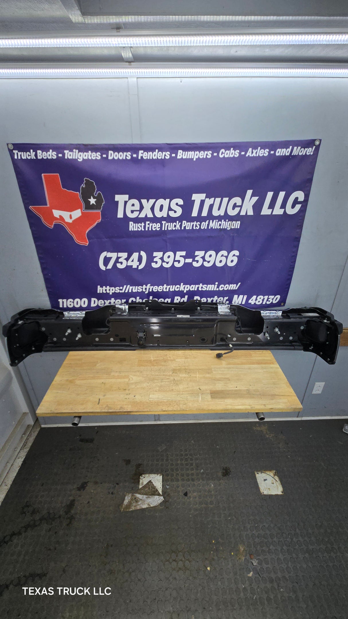 2023-2025 Ford Super Duty Rear Bumper F250 F350 F450 F550 - Chrome