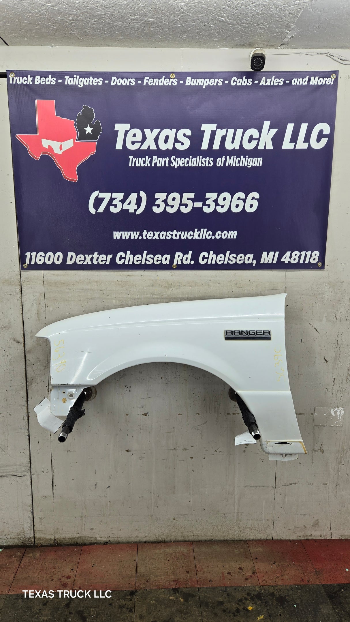 2000-2011 Ford Ranger Front LH Driver Side Fender