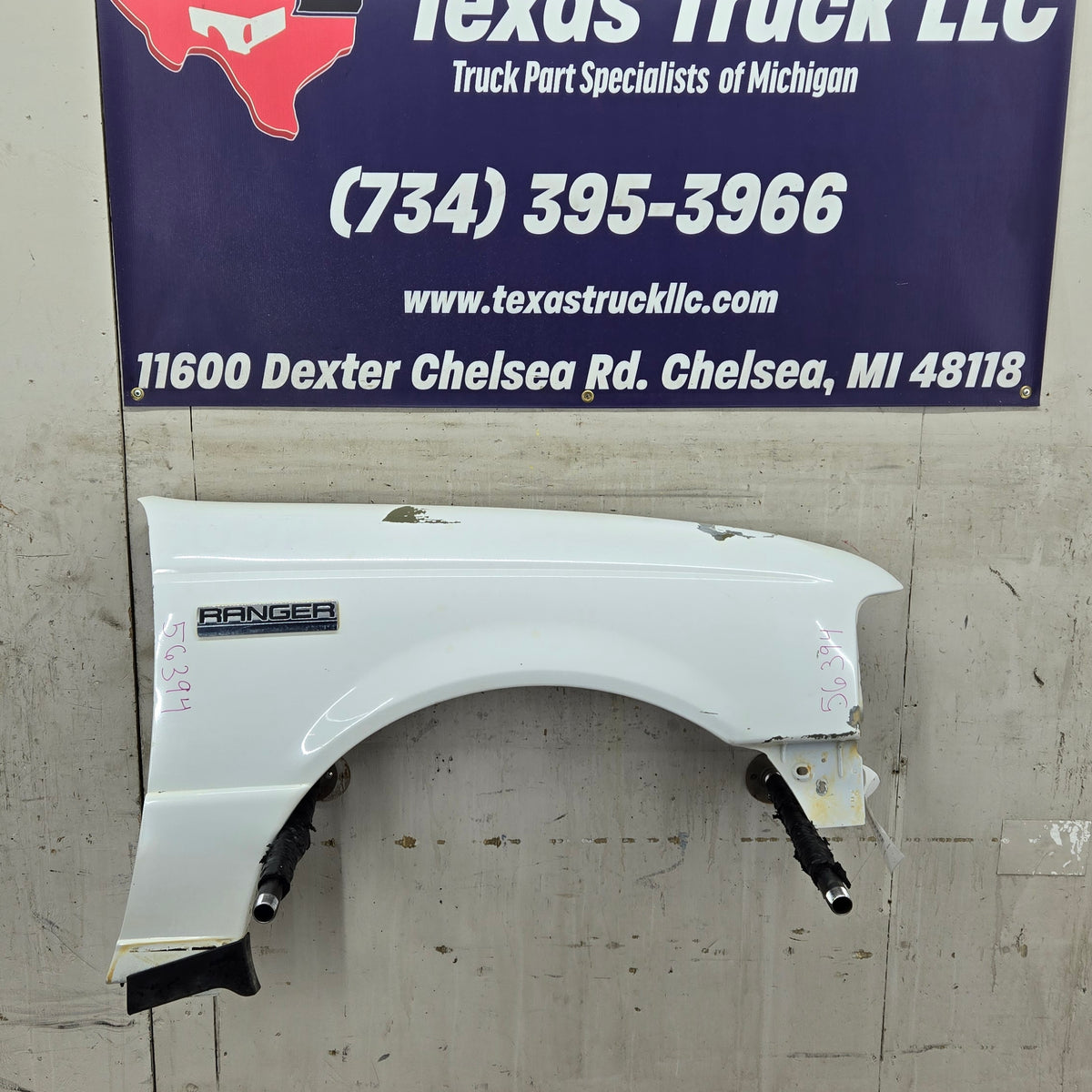 2000-2011 Ford Ranger Front RH Passenger Side Fender – Texas Truck LLC