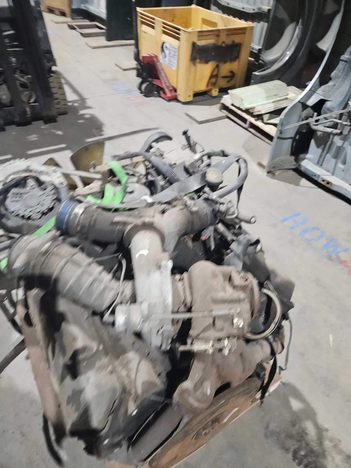 1999-2003 7.3L Power Stroke Diesel Engine Ford Super Duty Runs might need injectors