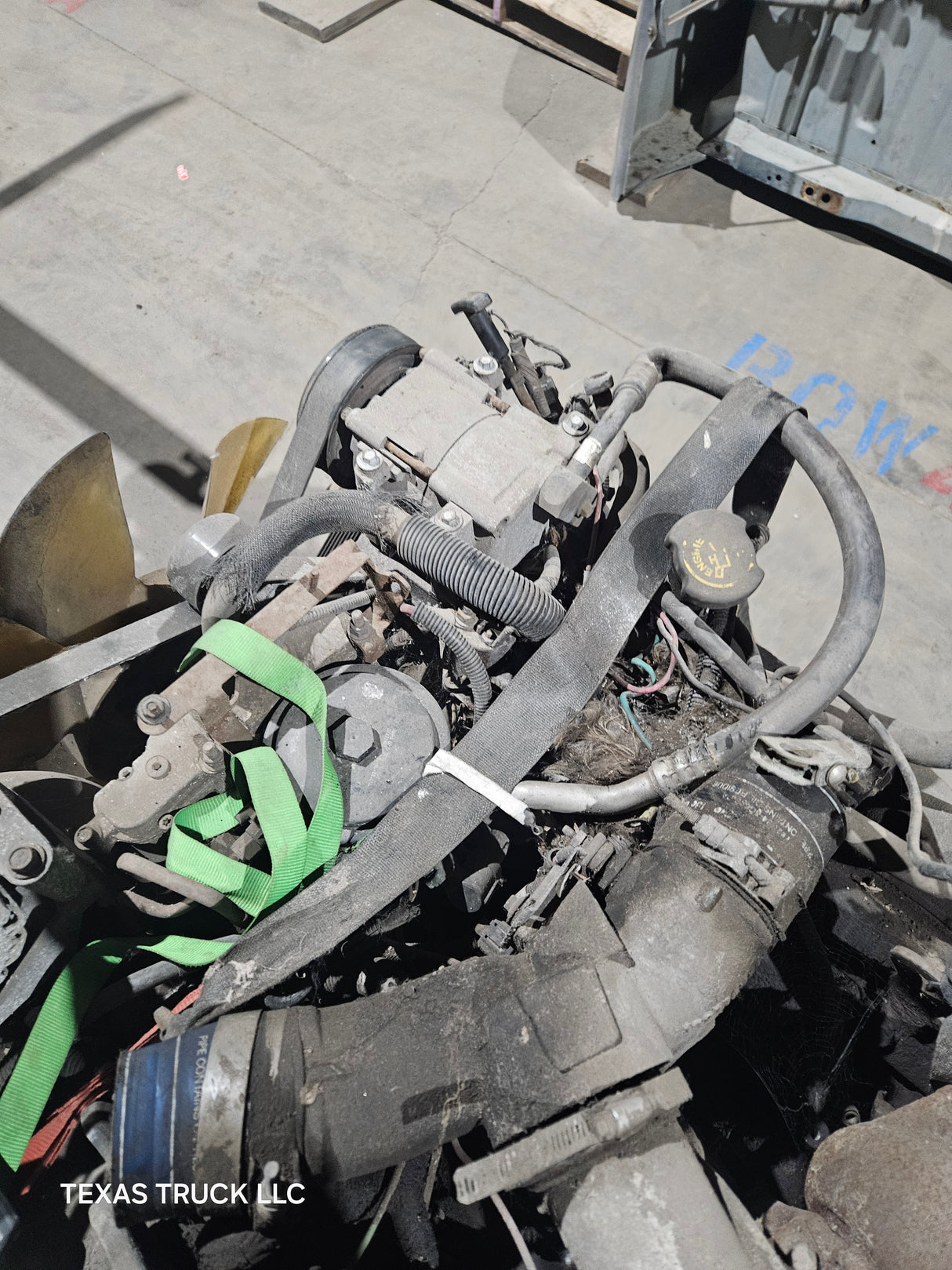 1999-2003 7.3L Power Stroke Diesel Engine Ford Super Duty Runs might need injectors