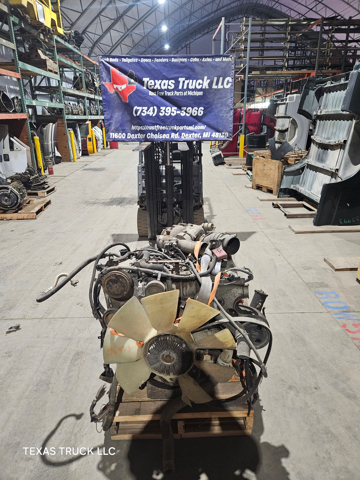 1999-2003 7.3L Power Stroke Diesel Engine Ford Super Duty Unknown Running Condition
