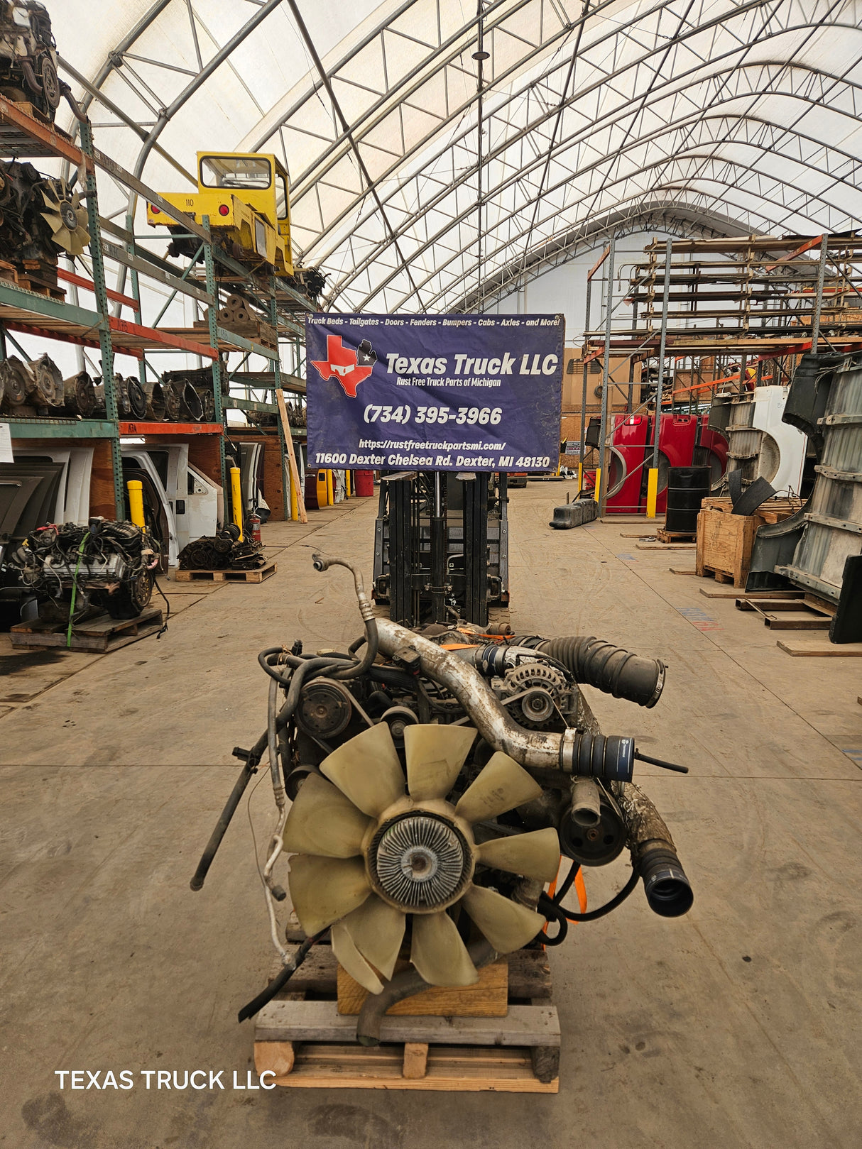 1999-2003 7.3L Power Stroke Diesel Engine Ford Super Duty Runs needs injectors