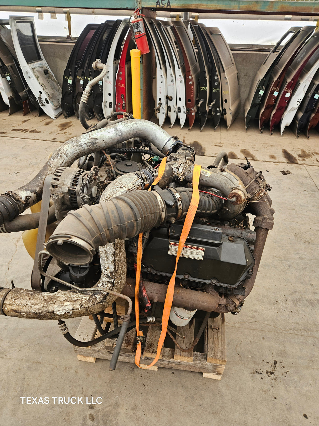 1999-2003 7.3L Power Stroke Diesel Engine Ford Super Duty Runs needs injectors