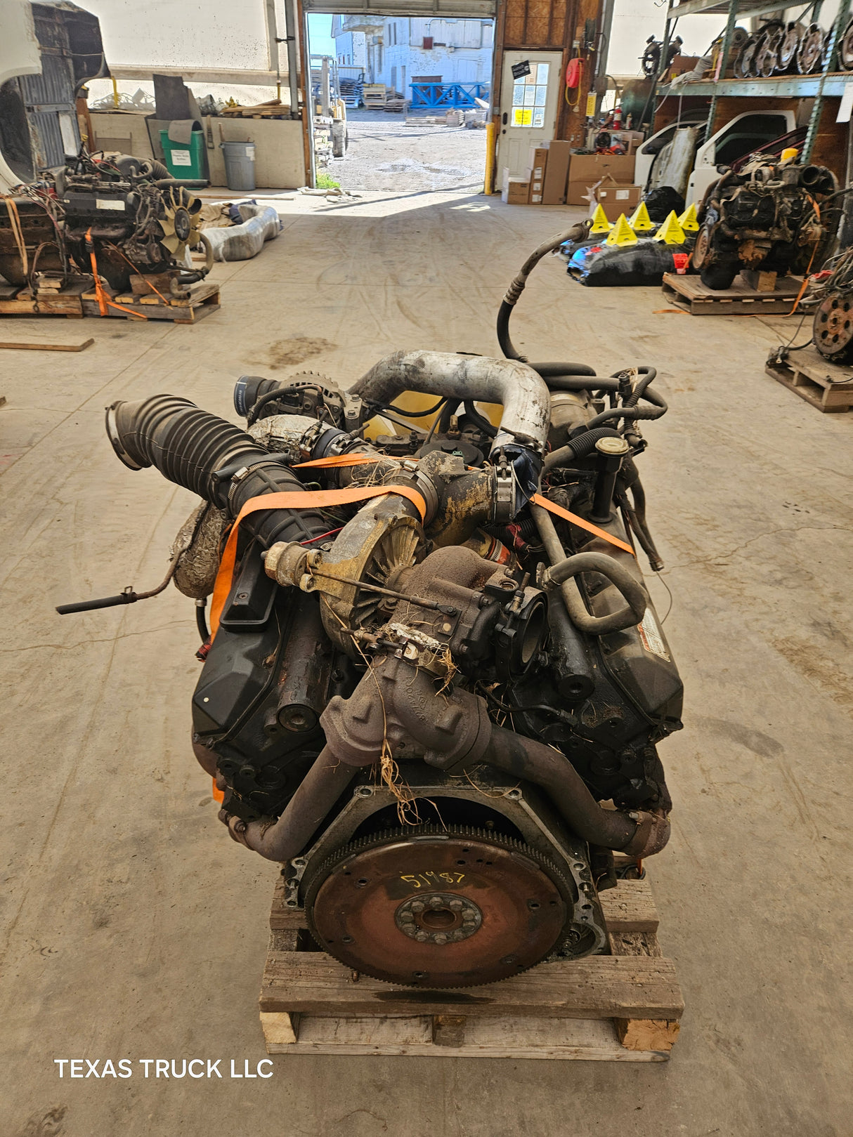 1999-2003 7.3L Power Stroke Diesel Engine Ford Super Duty Runs needs injectors