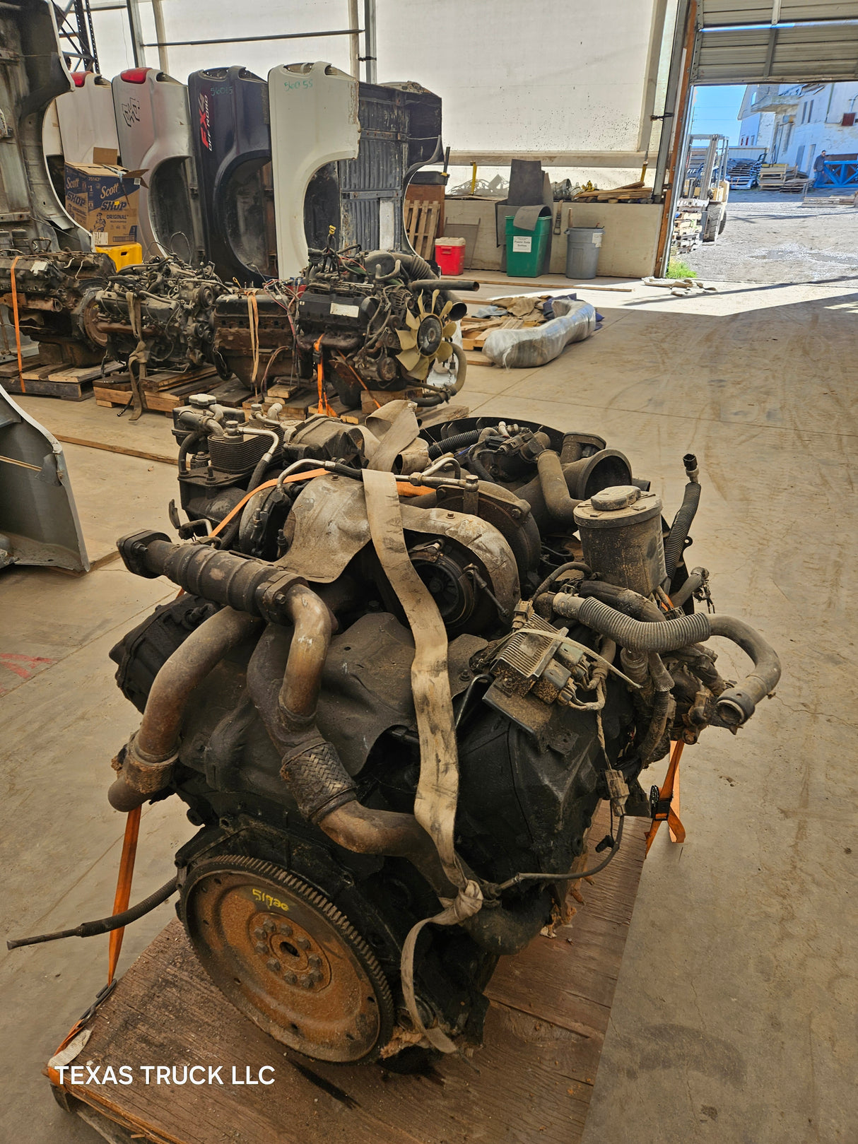 2008-2010 6.4L Power Stroke Diesel CORE Engine Ford Super Duty