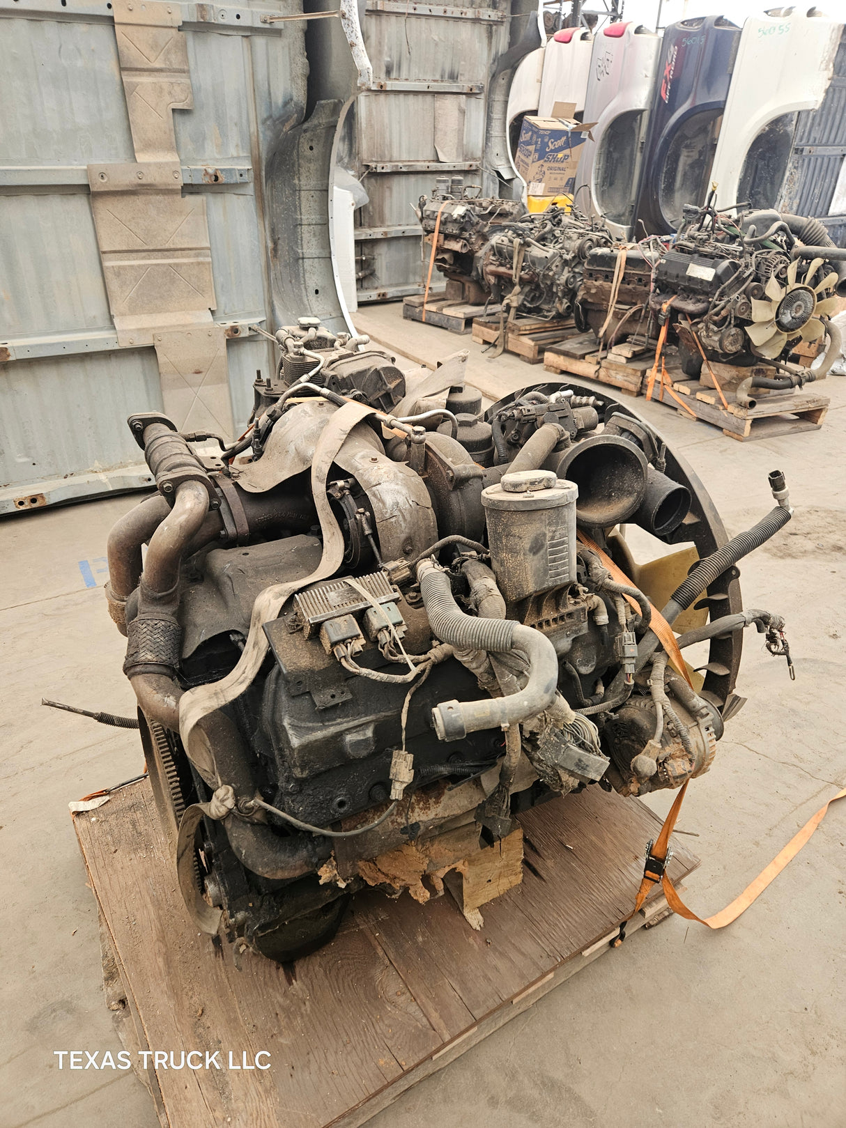 2008-2010 6.4L Power Stroke Diesel CORE Engine Ford Super Duty