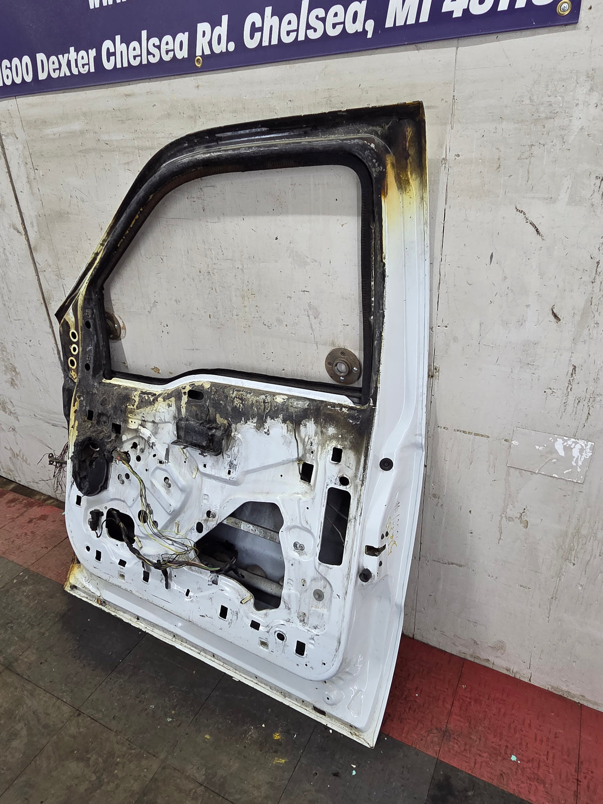 2012-2016 Ford Super Duty Passenger Side Front Door RH F250 F350 F450 F550 - Oxford White