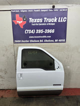 1999-2011 Ford Super Duty Front Passenger Side Door F250 F350 F450 F550 - Oxford White
