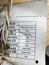 1998-2002 Dodge Ram 2500 3500 Pickup Transfer Case 241DHD Manual Shift AT
