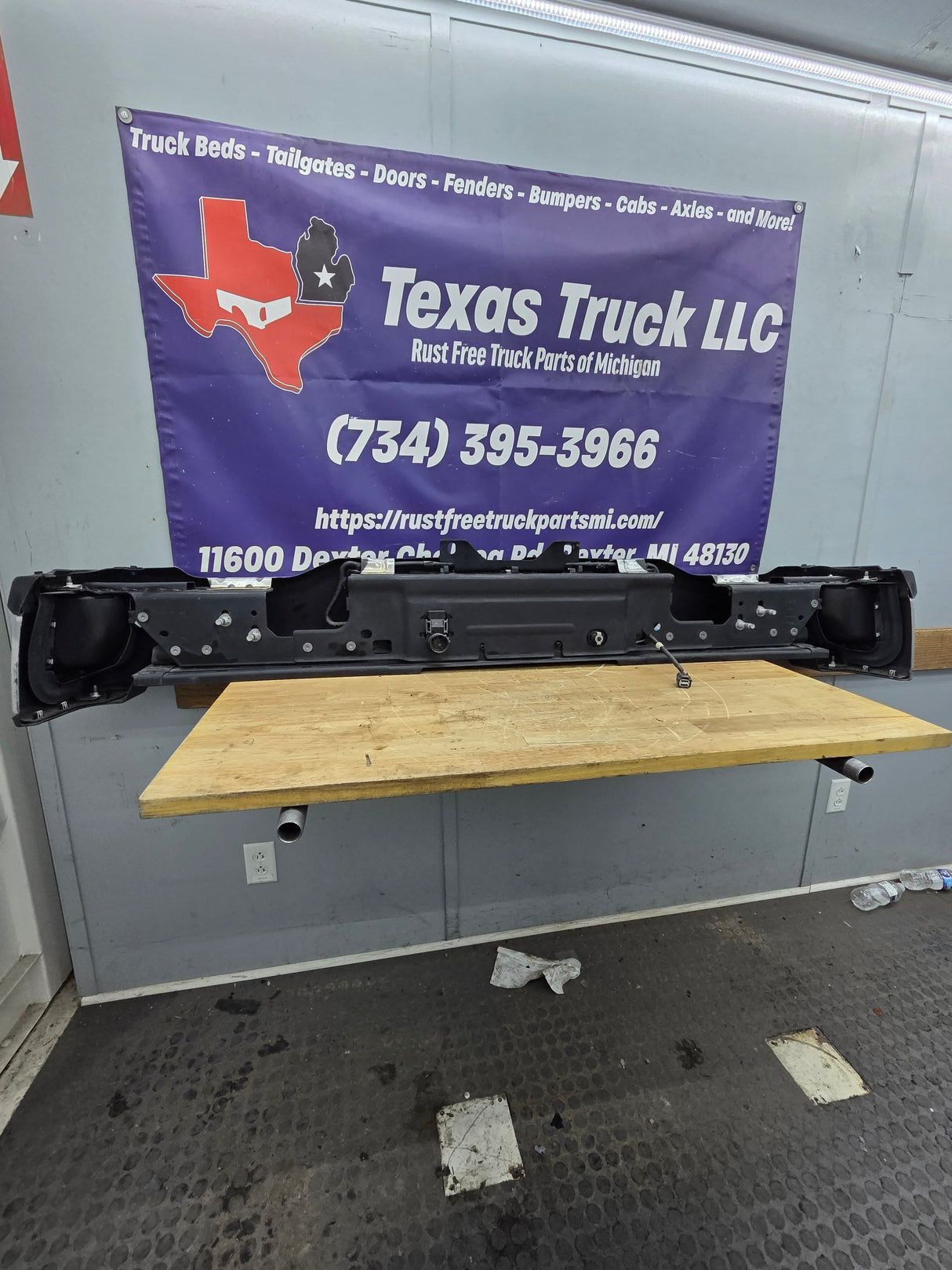 2023-2025 Ford Super Duty Rear Bumper F250 F350 F450 F550 - New OEM