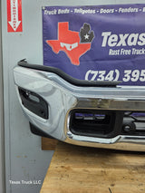 2019-2024 Dodge Ram 2500 3500 5th Gen Front Bumper - Chrome