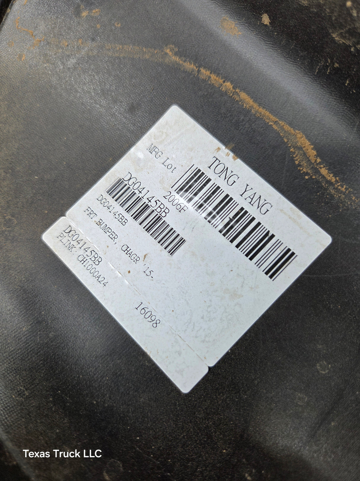 2015-2018 Dodge Charger Front Bumper Cover Does not fit all models