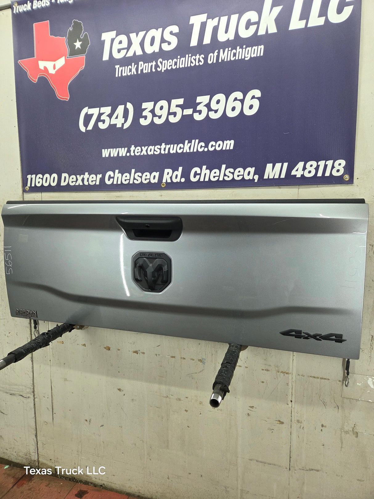 2019-2025 Dodge Ram 2500 3500 4500 5th Gen Tailgate