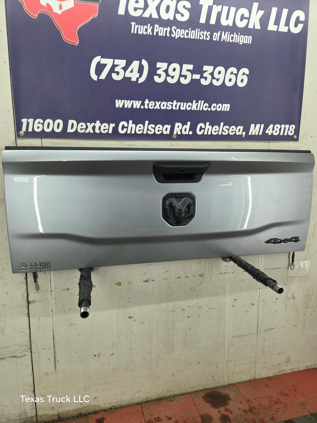 2019-2025 Dodge Ram 2500 3500 4500 5th Gen Tailgate