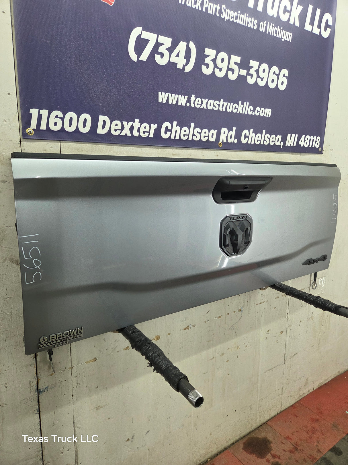 2019-2025 Dodge Ram 2500 3500 4500 5th Gen Tailgate