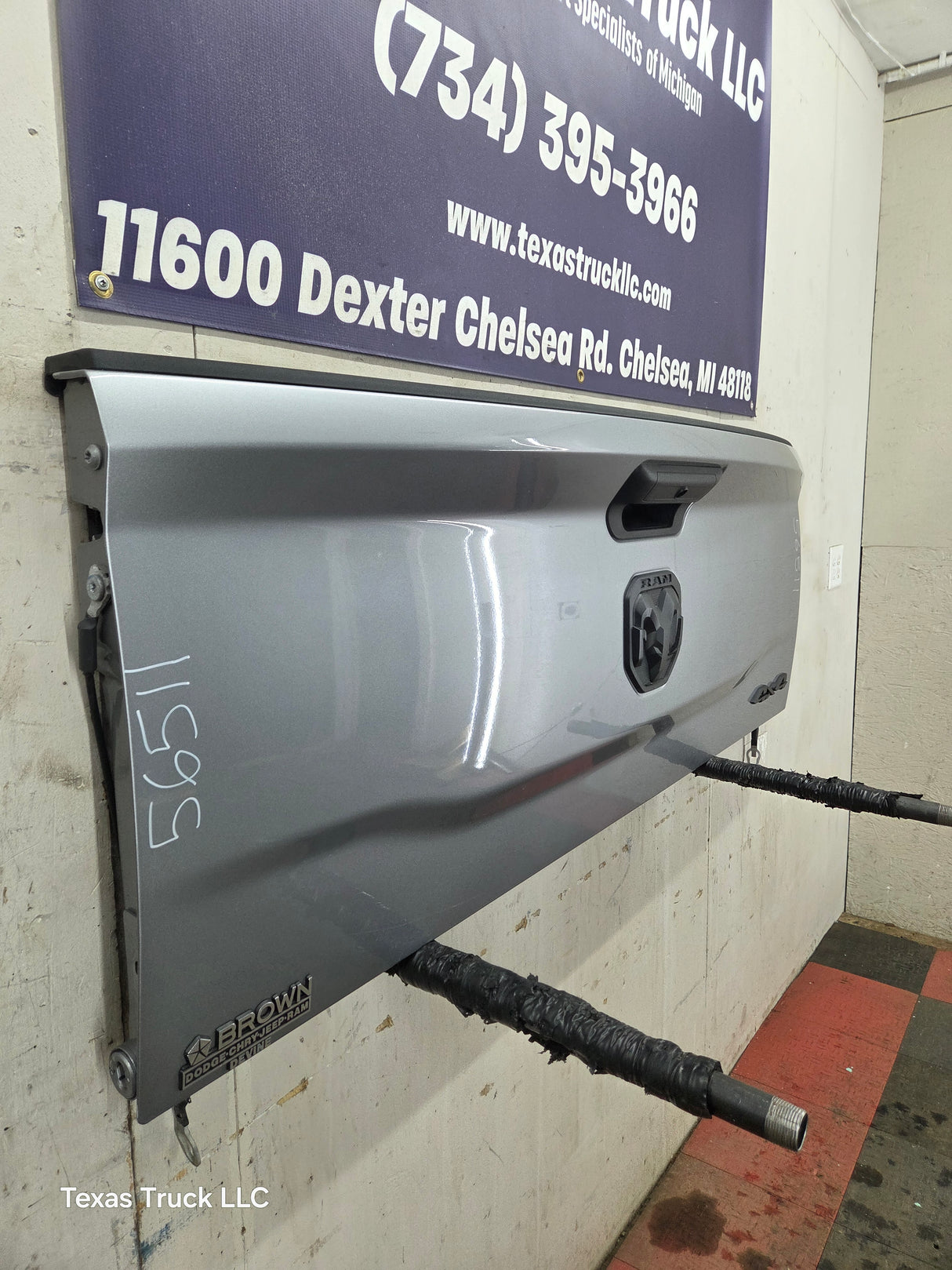 2019-2025 Dodge Ram 2500 3500 4500 5th Gen Tailgate