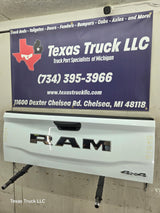 2019-2025 Dodge Ram 2500 3500 4500 5th Gen Tailgate - White