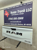 2019-2025 Dodge Ram 2500 3500 4500 5th Gen Tailgate - White
