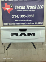 2019-2025 Dodge Ram 2500 3500 4500 5th Gen Tailgate - White