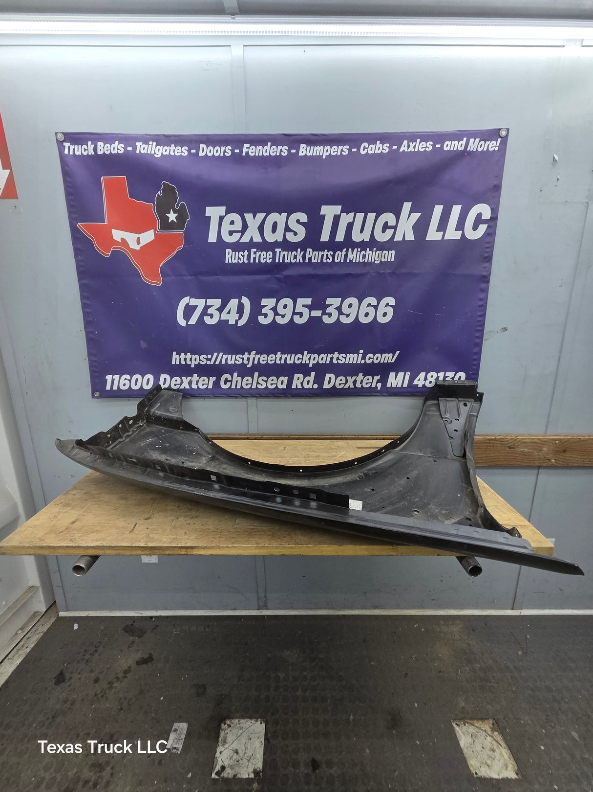 2006-2011 Ford Ranger Front LH Driver Side Fender With Flare Holes