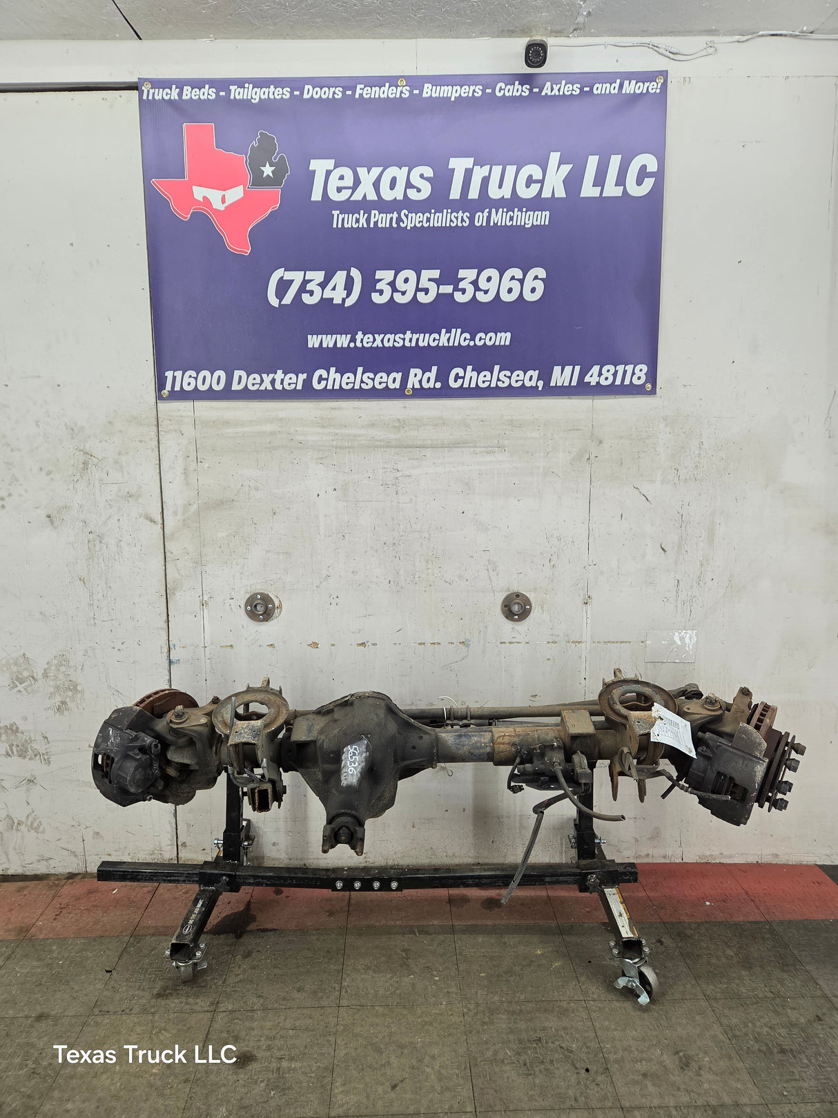 1999 Dodge Ram 2500 4wd Spicer 60 Front Axle Assembly 4.09 Ratio
