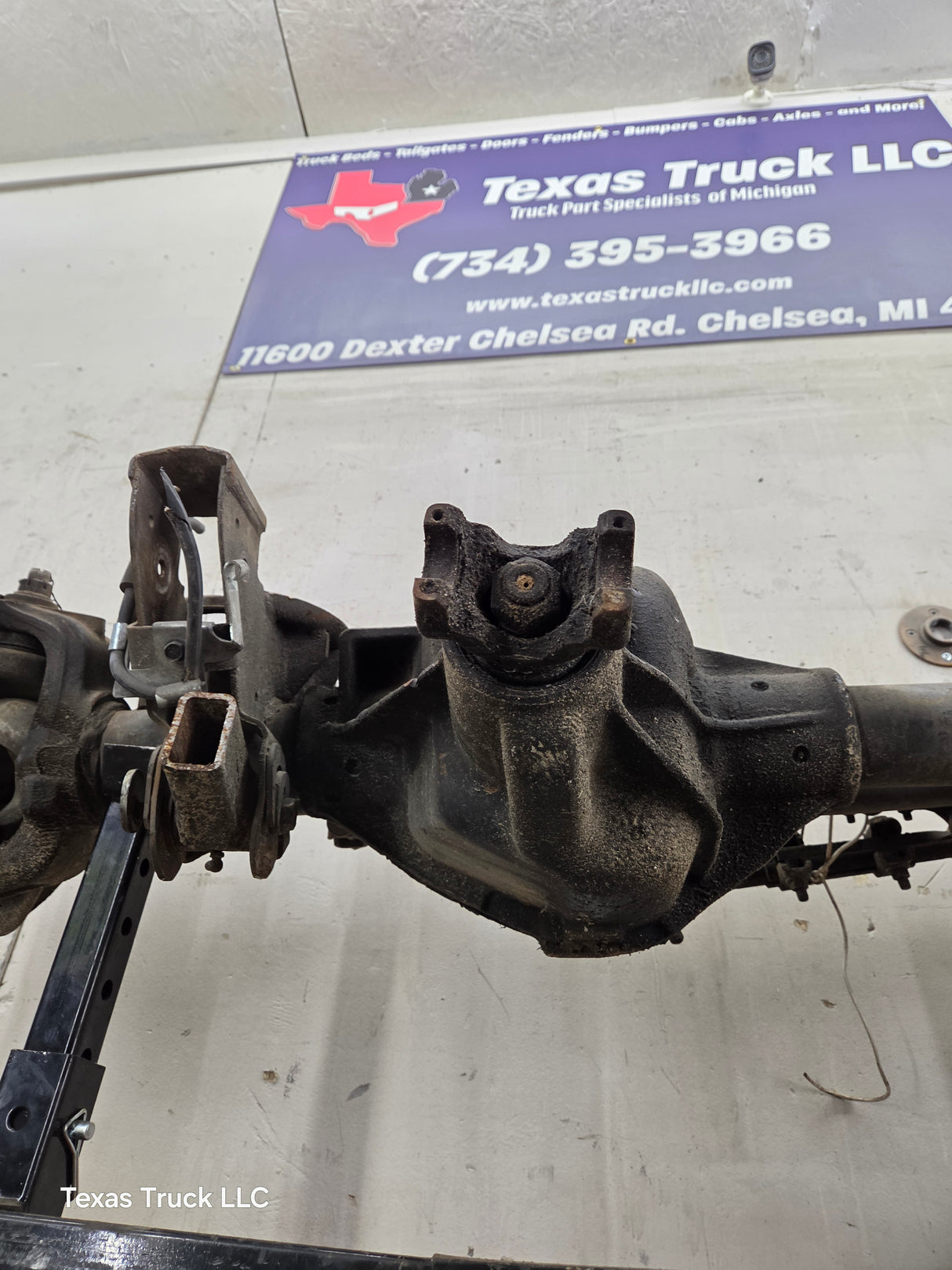 1999 Dodge Ram 2500 4wd Spicer 60 Front Axle Assembly 4.09 Ratio