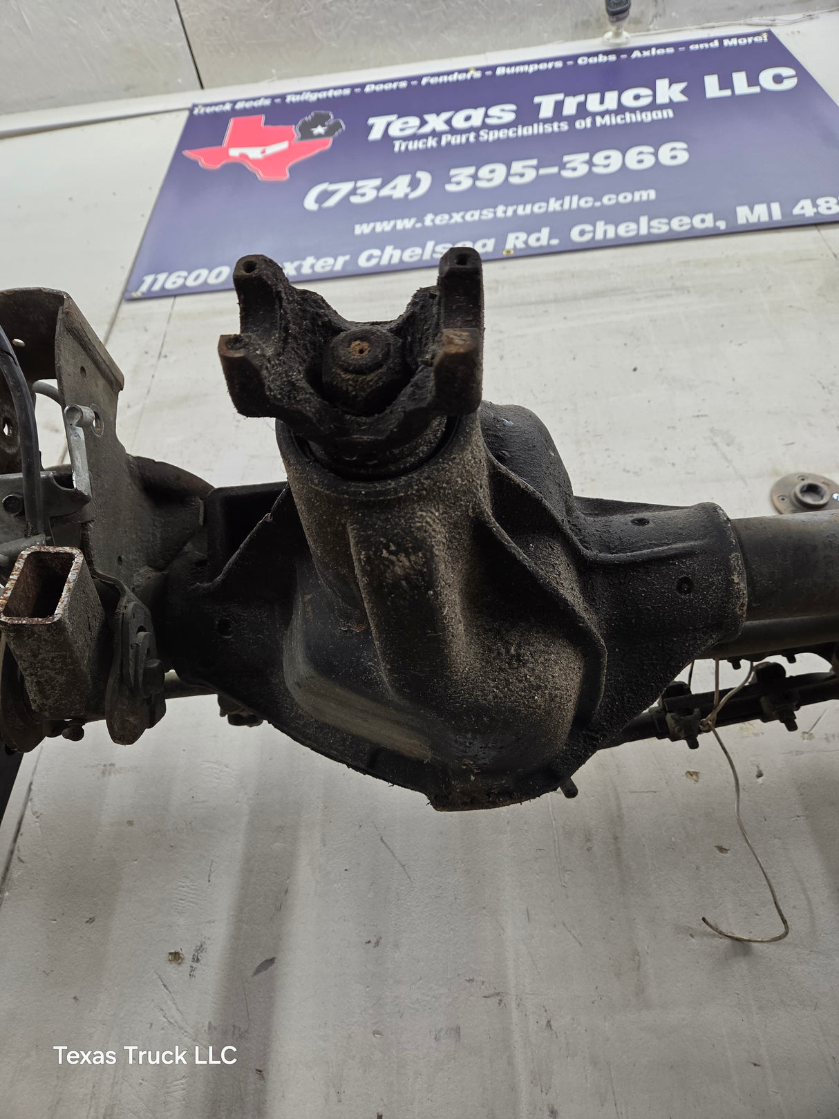 1999 Dodge Ram 2500 4wd Spicer 60 Front Axle Assembly 4.09 Ratio