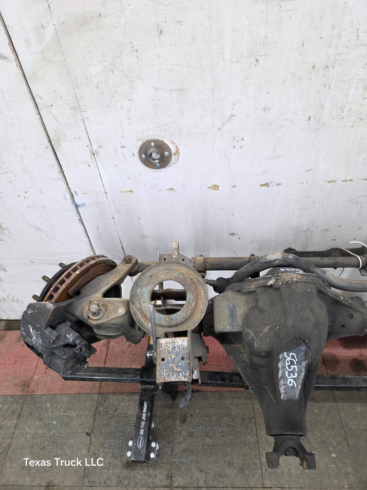 1999 Dodge Ram 2500 4wd Spicer 60 Front Axle Assembly 4.09 Ratio