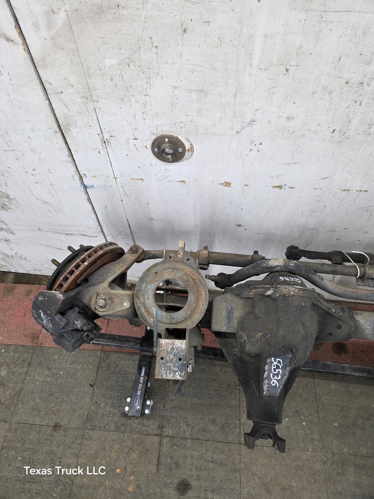 1999 Dodge Ram 2500 4wd Spicer 60 Front Axle Assembly 4.09 Ratio
