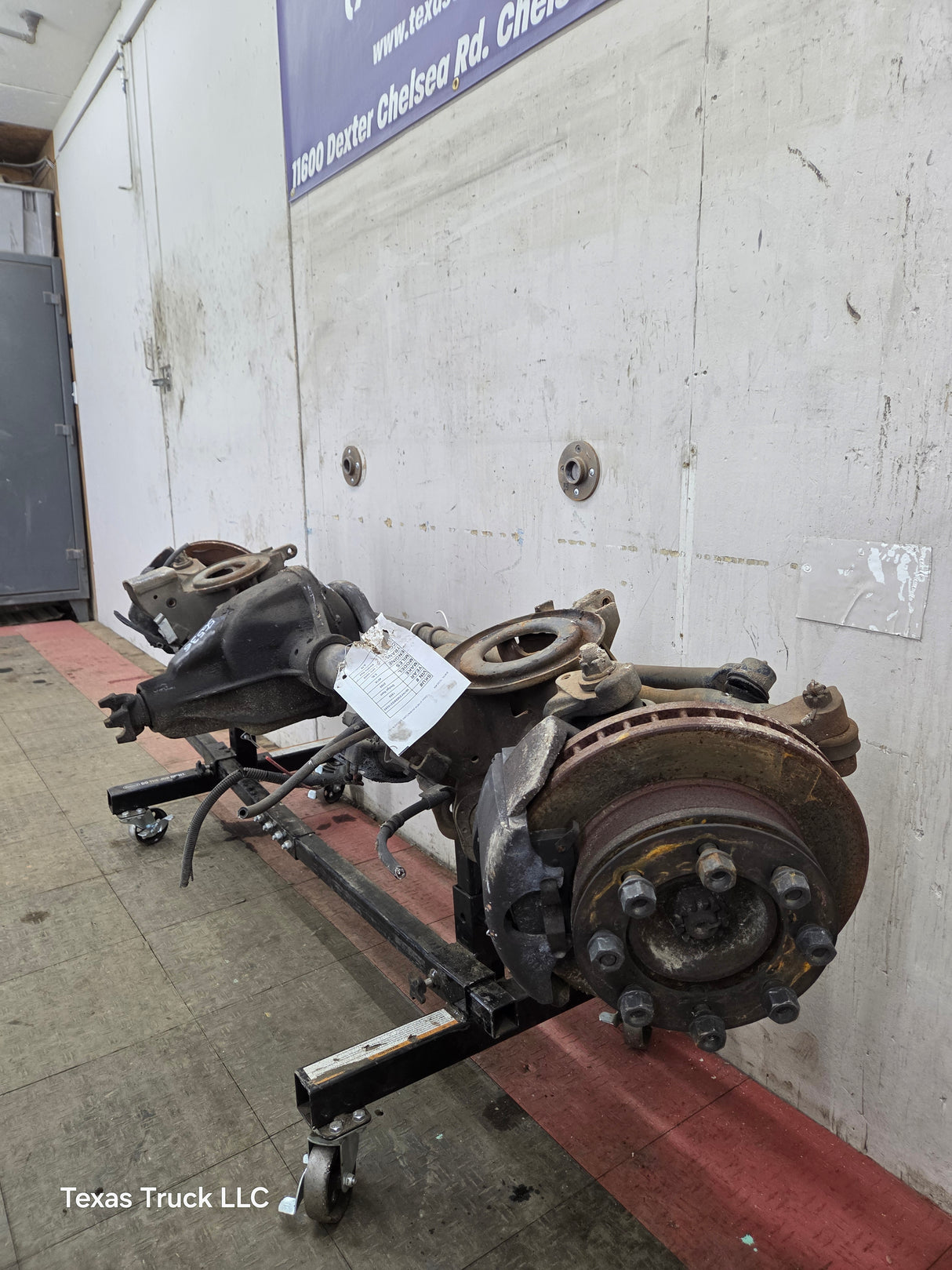 1999 Dodge Ram 2500 4wd Spicer 60 Front Axle Assembly 4.09 Ratio