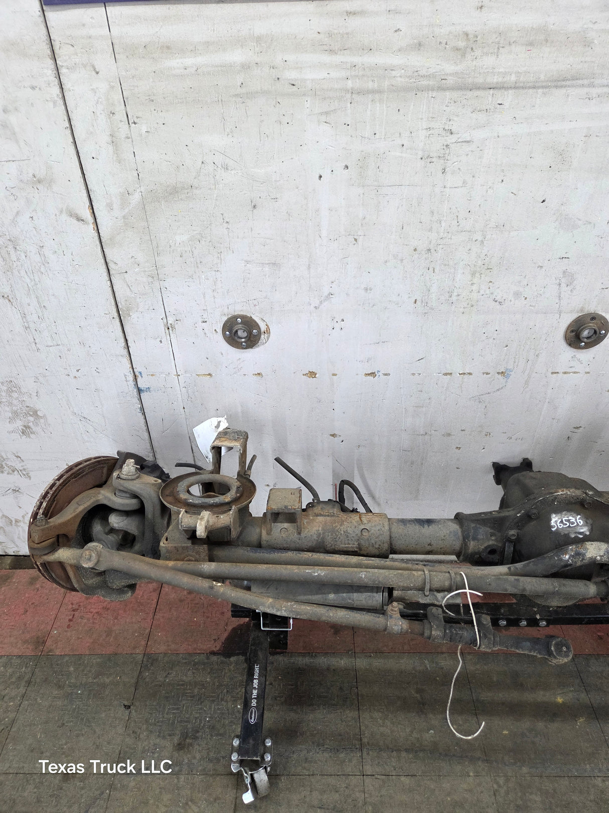1999 Dodge Ram 2500 4wd Spicer 60 Front Axle Assembly 4.09 Ratio