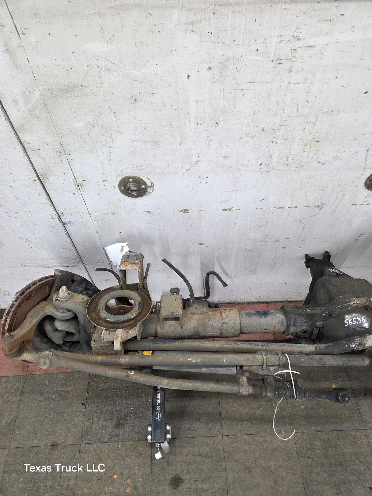 1999 Dodge Ram 2500 4wd Spicer 60 Front Axle Assembly 4.09 Ratio