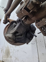 1999 Dodge Ram 2500 4wd Spicer 60 Front Axle Assembly 4.09 Ratio