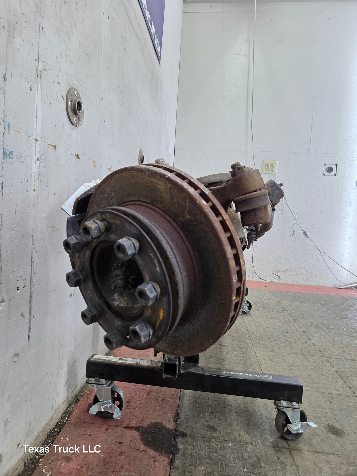 1999 Dodge Ram 2500 4wd Spicer 60 Front Axle Assembly 4.09 Ratio