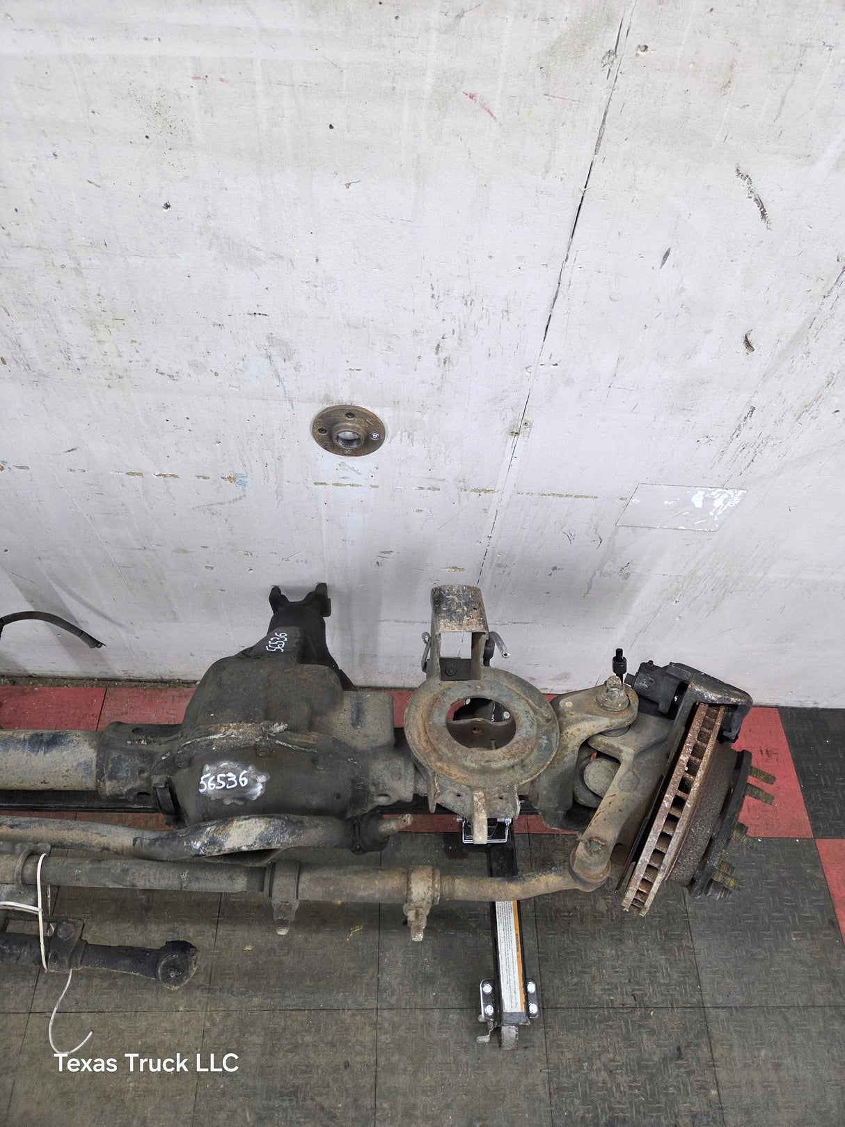 1999 Dodge Ram 2500 4wd Spicer 60 Front Axle Assembly 4.09 Ratio