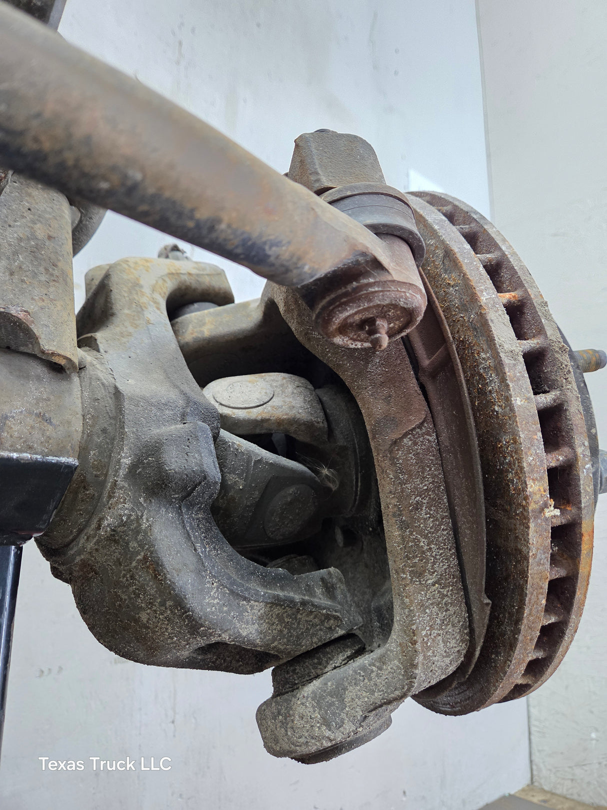 1999 Dodge Ram 2500 4wd Spicer 60 Front Axle Assembly 4.09 Ratio