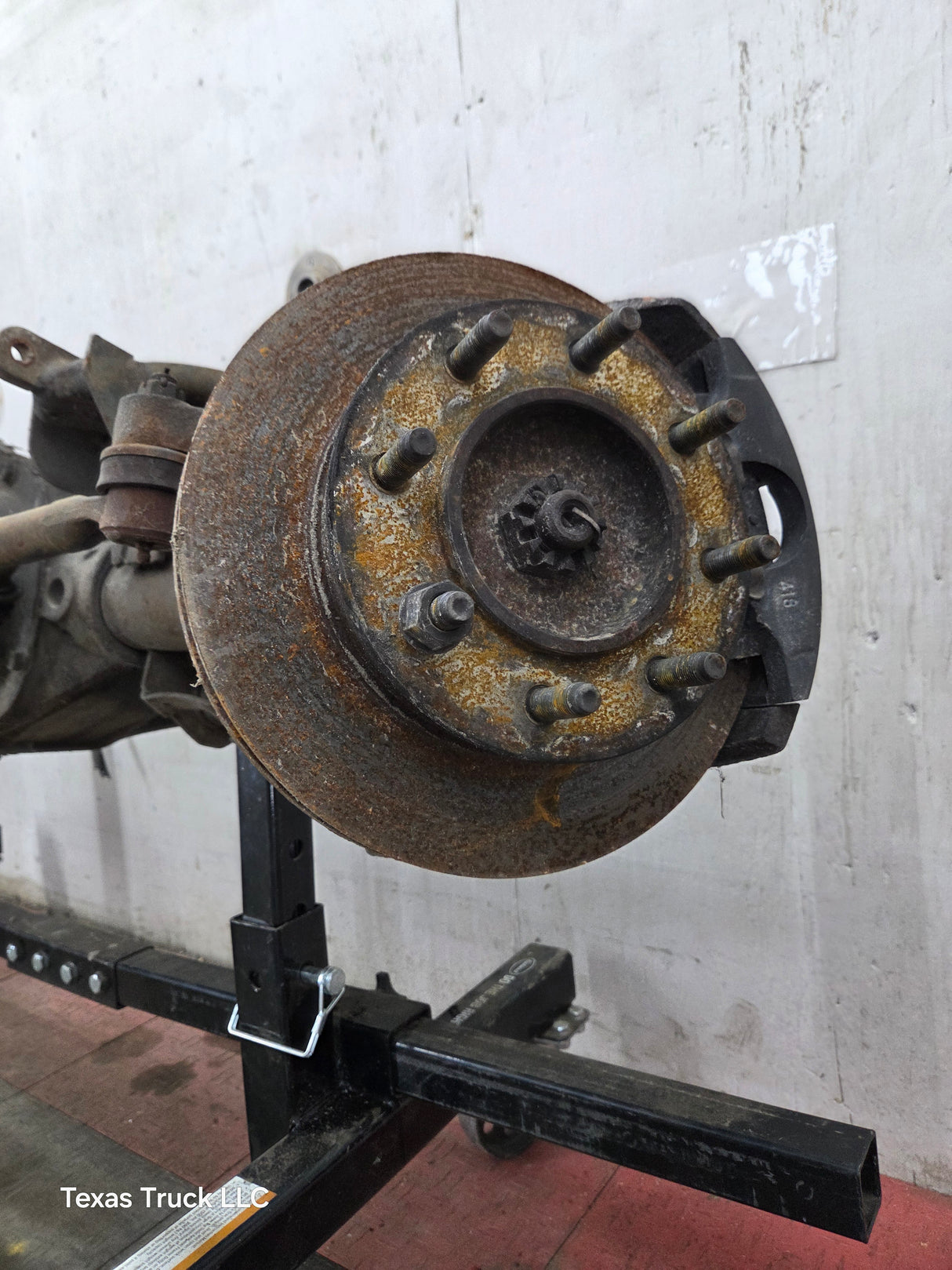1999 Dodge Ram 2500 4wd Spicer 60 Front Axle Assembly 4.09 Ratio