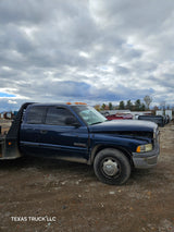 2000 DODGE RAM 3500 Extended Cab Long Bed Flatbed Cummins Manual Transmission - FULL PART OUT