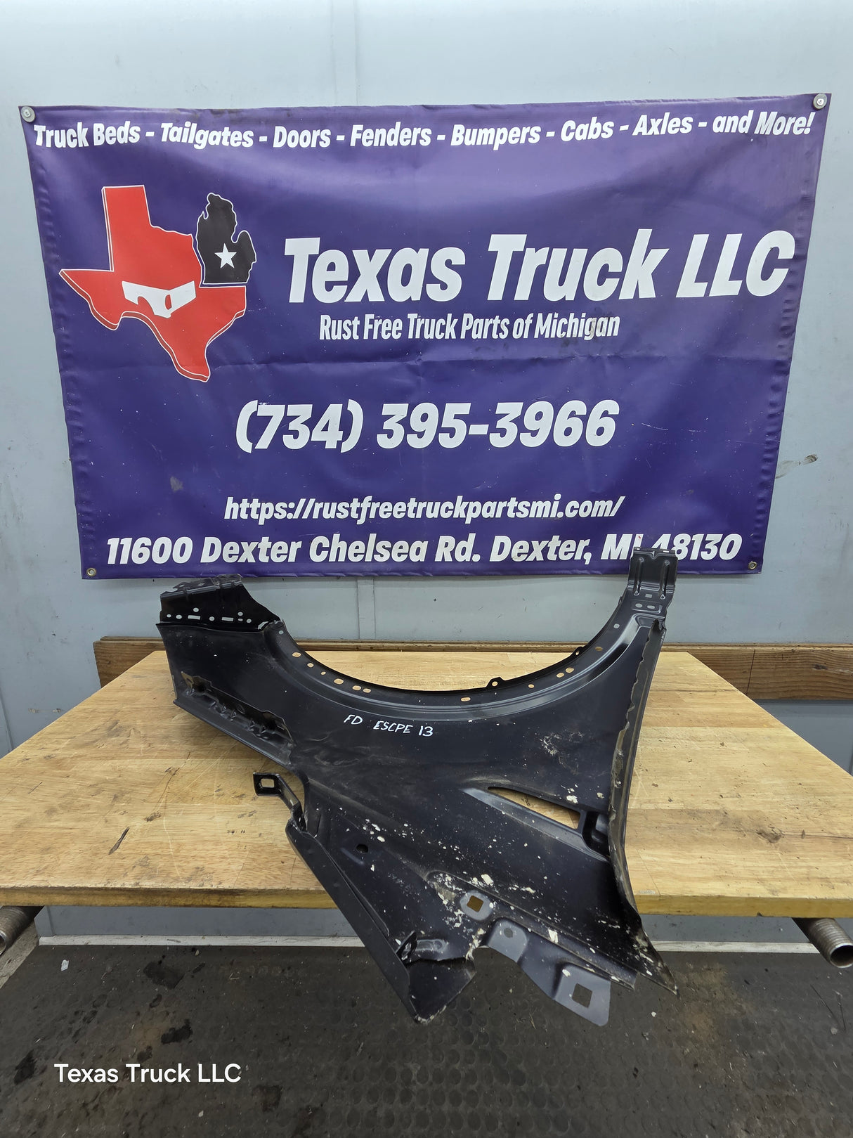 2013-2016 Ford Escape Driver Side LH Front Fender