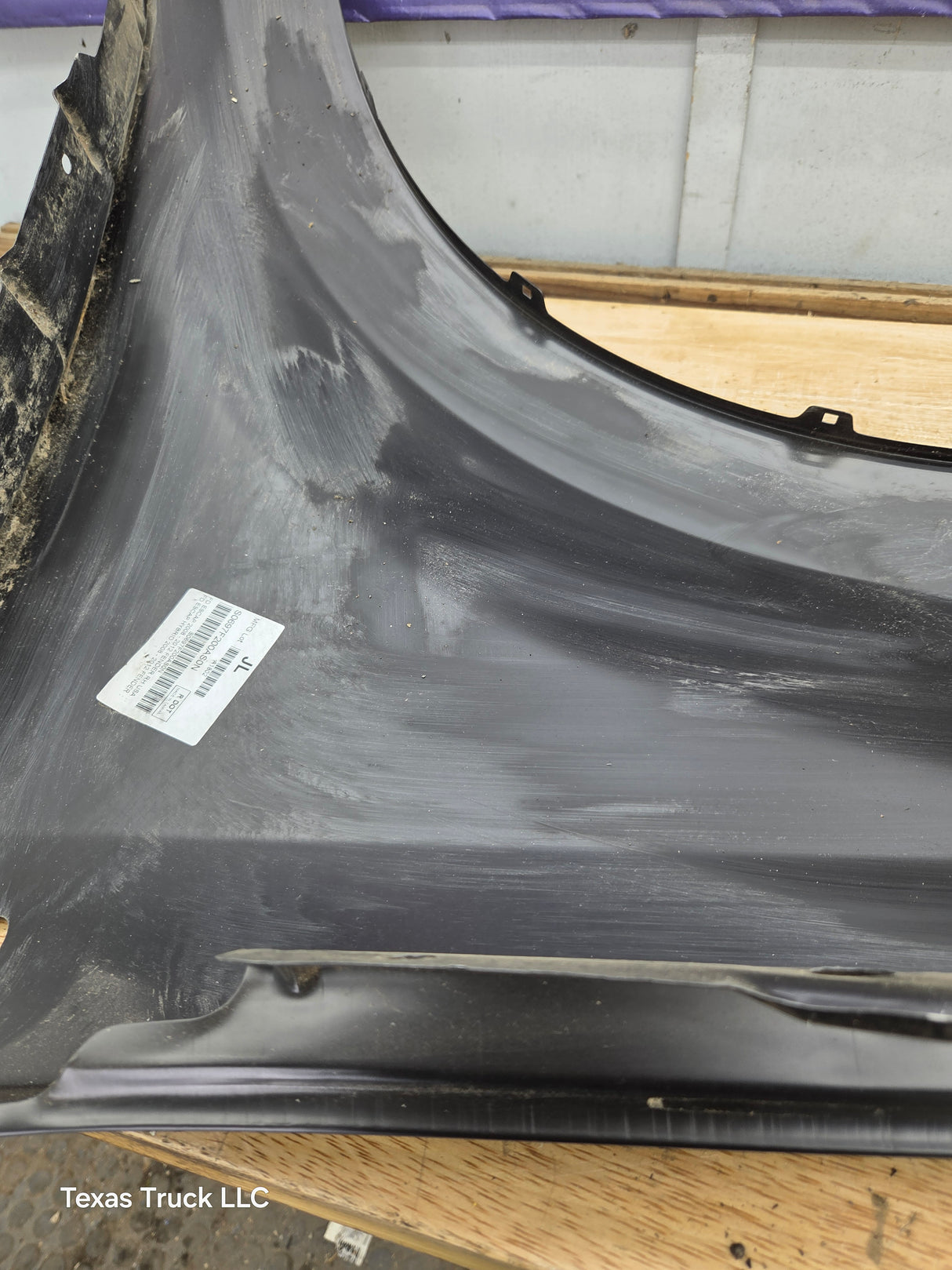 2008-2012 Ford Escape RH Passenger Side Front Fender