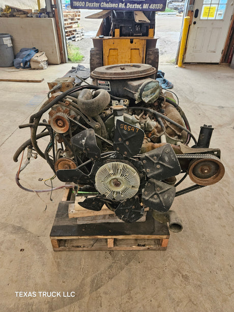 6.9L IDI Diesel CORE Engine Ford International Harvester Ran When Parked