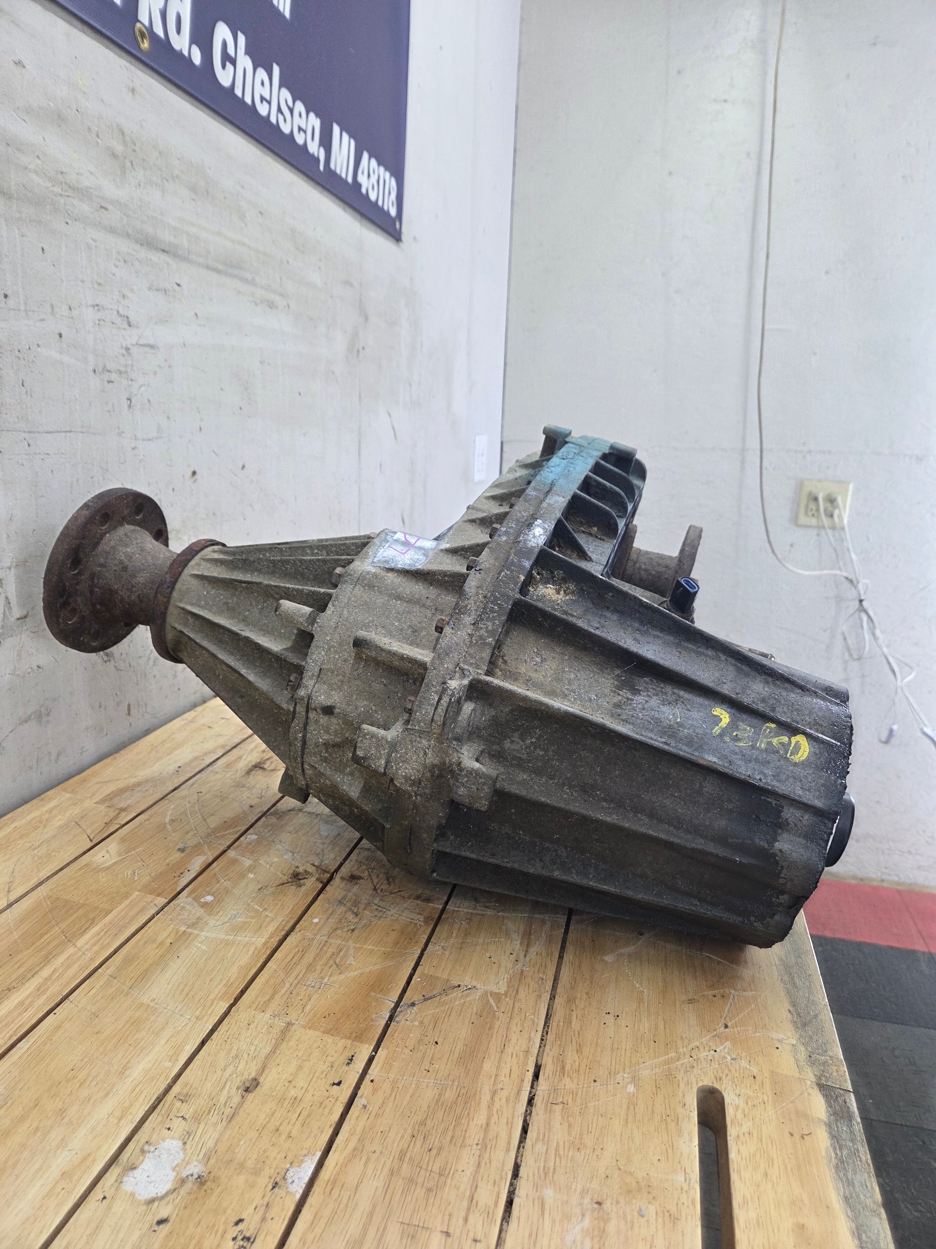 1999-2003 7.3L Power Stroke 271-F Transfer Case Manual Shift