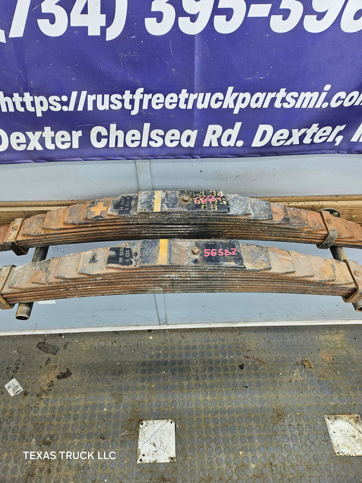 1999-2007 Ford F250 F350 Super Duty Rear Leaf Springs Extra Heavy Duty - Pair