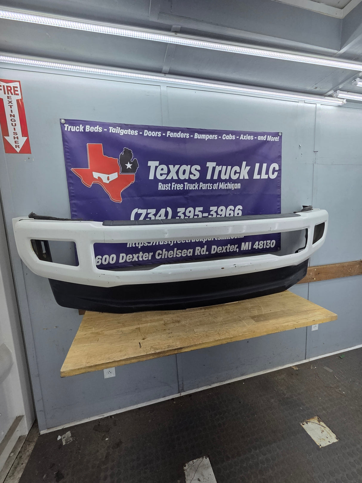 2017-2019 Ford Super Duty F450 F550 Front Bumper - Painted