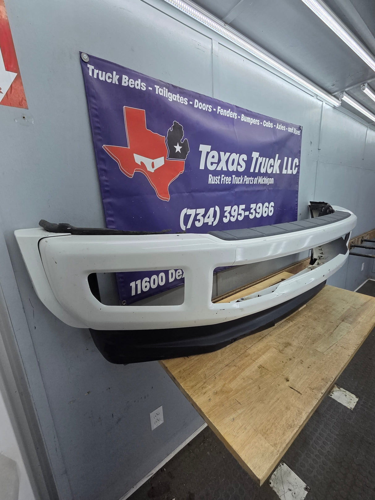 2017-2019 Ford Super Duty F450 F550 Front Bumper - Painted