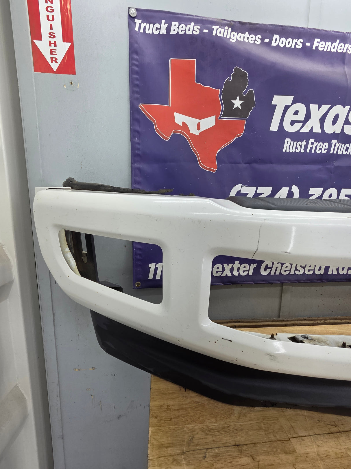 2017-2019 Ford Super Duty F450 F550 Front Bumper - Painted