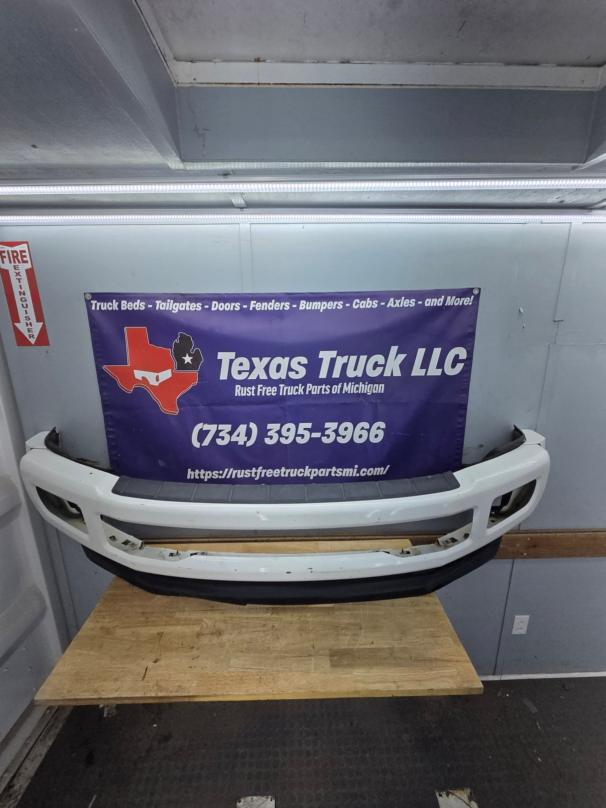 2017-2019 Ford Super Duty F450 F550 Front Bumper - Painted