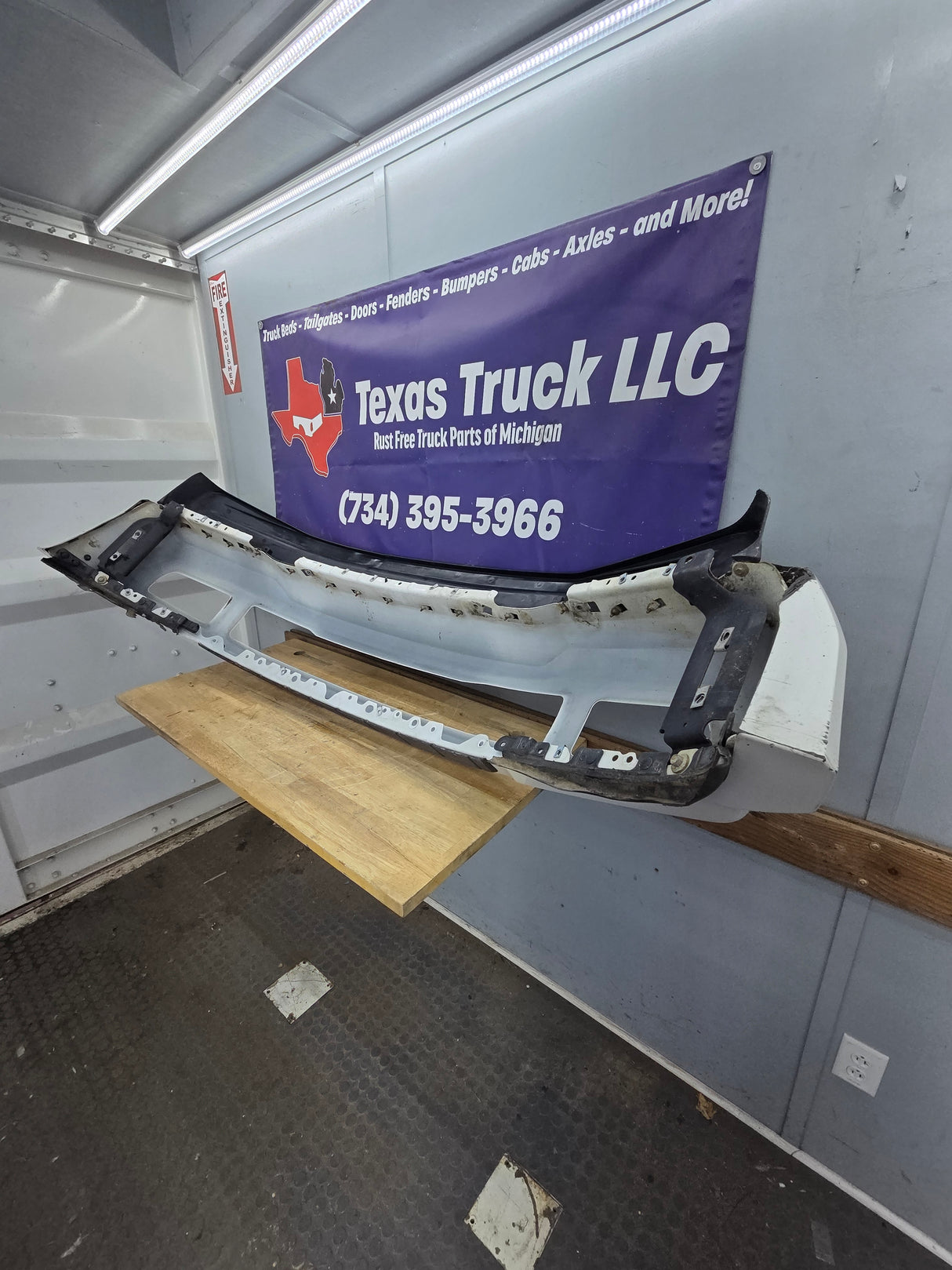 2017-2019 Ford Super Duty F450 F550 Front Bumper - Painted